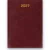 Kalendarz książkowy BALADEK 2027 — okładka w kolorze: Bordowy