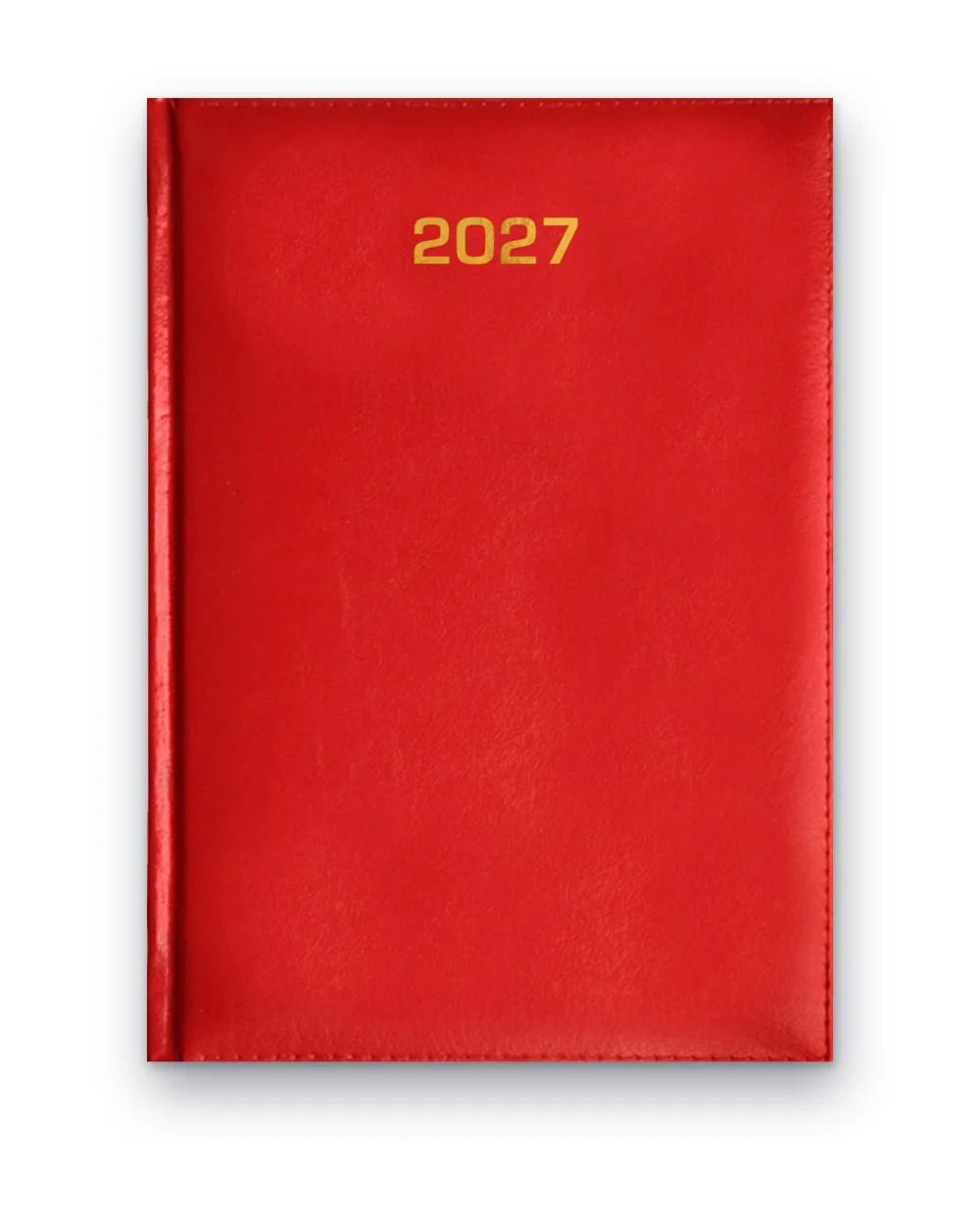 Kalendarz książkowy BALADEK 2027 — okładka w kolorze: Czerwony