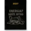 Kalendarz książkowy BALADEK 2027 z grawerem: Buldog — Energia? Może jutro