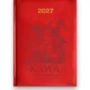 Kalendarz książkowy BALADEK 2027 z grawerem: Czarownica — Kawa: bo czary same się nie zrobią