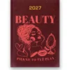 Kalendarz książkowy BALADEK 2027 z grawerem: Beauty — Piękno to też plan