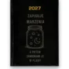 Kalendarz książkowy BALADEK 2027 z grawerem: Słoik — Zapisuję marzenia, zamieniam je w plany