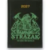 Kalendarz książkowy BALADEK 2027 z grawerem: Strażak — Tam, gdzie inni uciekają
