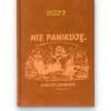 Kalendarz książkowy BALADEK 2027 z grawerem: Nie panikuję — to mój styl zarządzania