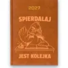 Kalendarz książkowy BALADEK 2027 z grawerem: G-000016 — wzór z wulgaryzmami