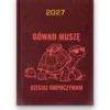 Kalendarz książkowy BALADEK 2027 z grawerem: G-000020 — wzór z wulgaryzmami