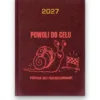 Kalendarz książkowy BALADEK 2027 z grawerem: Ślimak — Powoli do celu, pośpiech jest przereklamowany