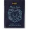 Kalendarz książkowy BALADEK 2027 z grawerem: Imię + mama — Dużo spraw, jeszcze więcej serca