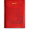 Kalendarz książkowy BALADEK 2027 z grawerem: G-000160 — wzór z wulgaryzmami