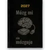 Kalendarz książkowy BALADEK 2027 z grawerem: Mózg na procesorze — Mózg mi nie mózguje