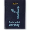 Kalendarz książkowy BALADEK 2027 z grawerem: Ślady butów — Ty nie jesteś wszyscy