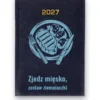 Kalendarz książkowy BALADEK 2027 z grawerem: Talerz z mięsem i ziemniakami — Zjedz mięsko, zostaw ziemniaczki