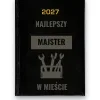 Kalendarz książkowy BALADEK 2027 z grawerem: Skrzynka z narzędziami — Najlepszy majster w mieście
